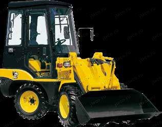 Фронтальный погрузчик YANMAR V2-3B — колёсный погрузчик, общий вид — фото 6 из 6