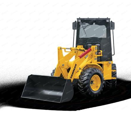 Фронтальный погрузчик YANMAR V3-7 — общий вид, фото 2