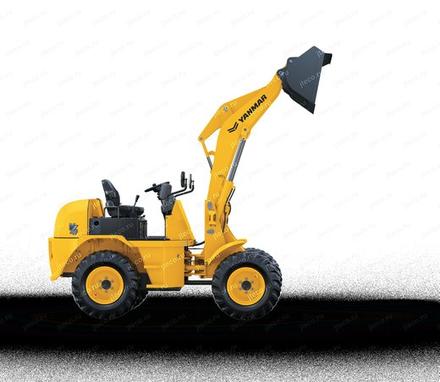 Фронтальный погрузчик YANMAR V4-7 — общий вид, фото 3