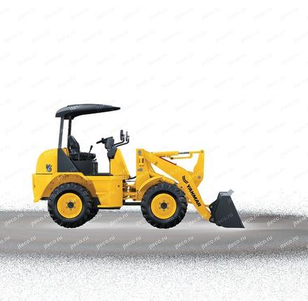 Фронтальный погрузчик YANMAR V4-7 — колесный погрузчик мини, общий вид — фото 6 из 9