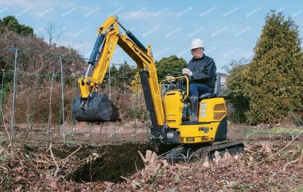 Мини-экскаватор YANMAR VIO10-2D, общий вид — фото 2 из 6