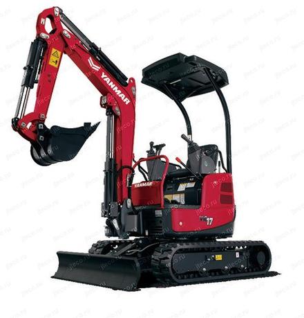 Мини-экскаватор YANMAR VIO17-1 — общий вид, фото 2