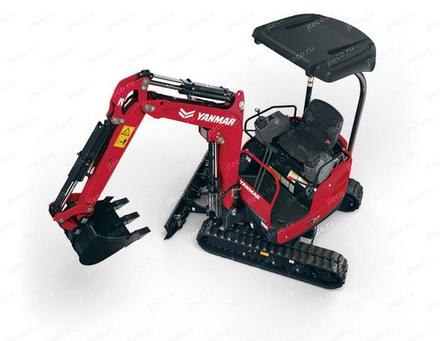 Мини-экскаватор YANMAR VIO17, общий вид — фото 3 из 13