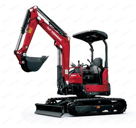 Мини-экскаватор YANMAR VIO25-6C — общий вид, фото 4