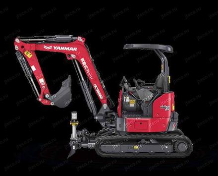 Мини-экскаватор YANMAR VIO30-7, общий вид — фото 10 из 11