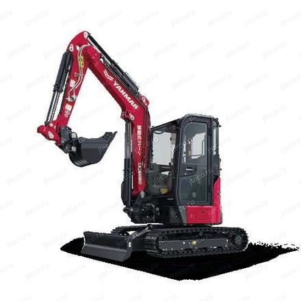 Мини-экскаватор YANMAR VIO30-7, общий вид — фото 11 из 11