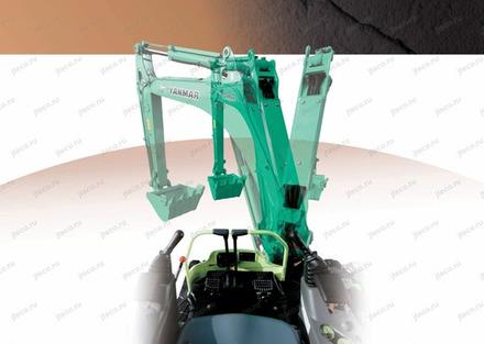Мини-экскаватор YANMAR VIO40 — буклет производителя, лист 2 из 8 (оригинал)