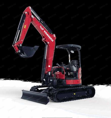 Мини-экскаватор YANMAR VIO45-6C — общий вид, фото 2