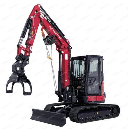 Мини-экскаватор YANMAR VIO55-6C — общий вид, фото 3 Мини-экскаватор YANMAR VIO55-6C — общий вид, фото 3