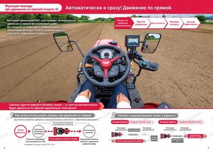 Трактор YANMAR YT118 — брошюра, стр. 4 из 14 — перевод на русский