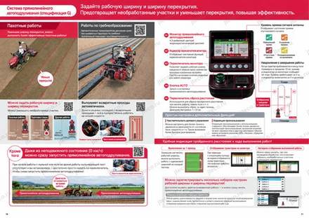 Трактор YANMAR YT118 — брошюра, стр. 6 из 14 — перевод на русский