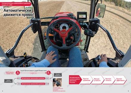 Мини-трактор YANMAR YT225A — брошюра, стр. 3 из 8 — перевод на русский