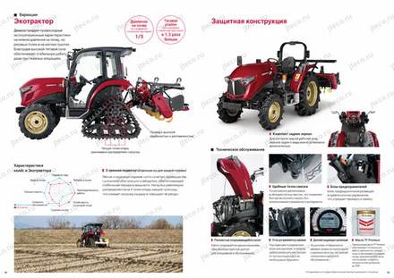 Трактор YANMAR YT333R — брошюра, стр. 18 из 22 — перевод на русский