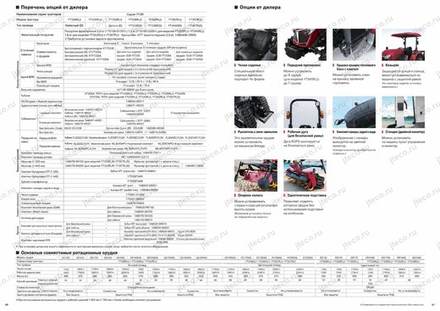 Трактор YANMAR YT345R — брошюра, стр. 21 из 22 — перевод на русский
