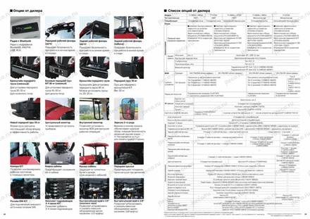 Трактор YANMAR YT472A — брошюра, стр. 20 из 22 — перевод на русский